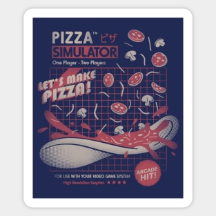 Arcade Pizza Sticker